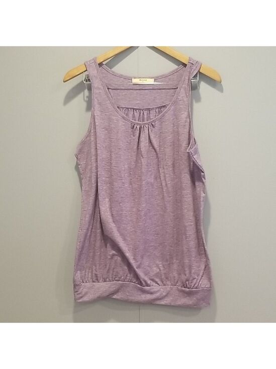 Miusey Tops - Miusey racer back tank top Sz L Purple